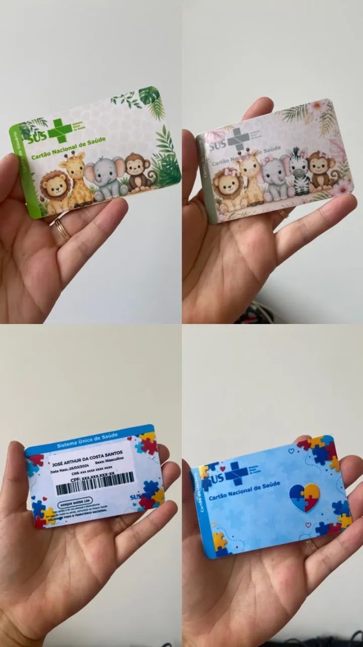 CPF e cartão do sus personalizado - Foto 2