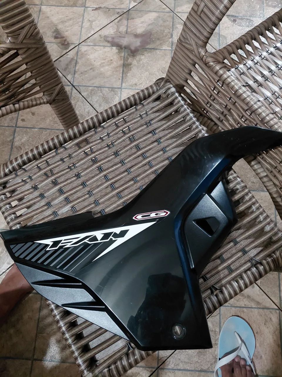 Tampa lateral direita original, da Fan 2020