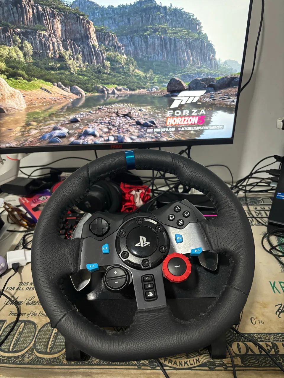 Volante G29 - PLAYSTATION E PC - Foto 5