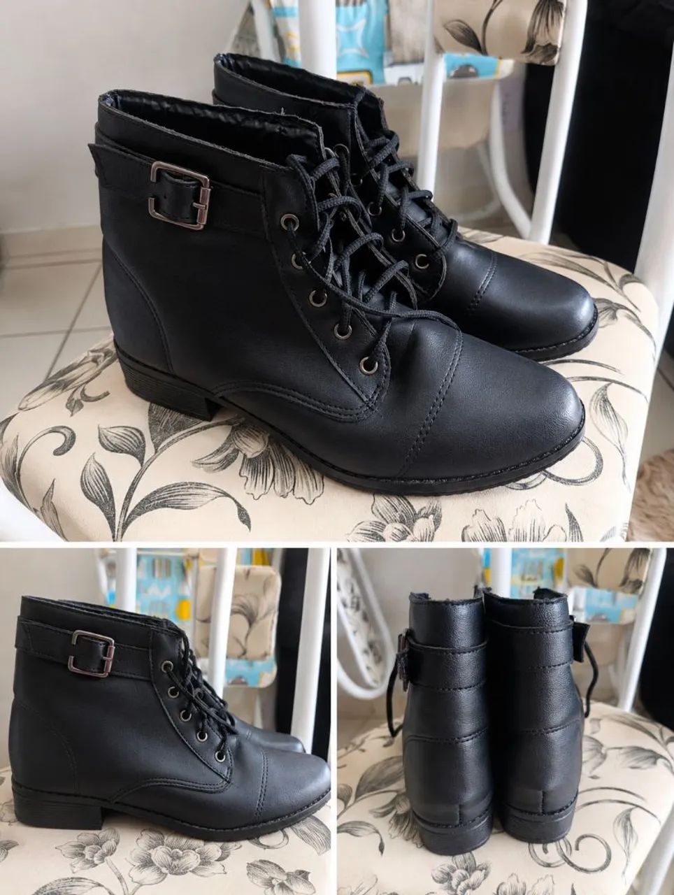 BOTA PRETA MUITO NOVA 