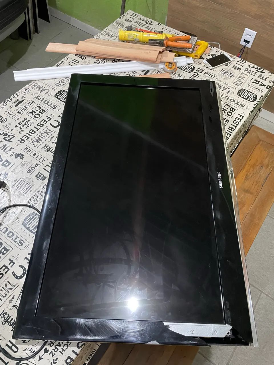 Tv 40 polegadas para retirada de peças  - Foto 3