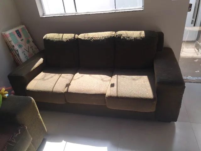 Conjunto de sofá 2 e 3 lugares