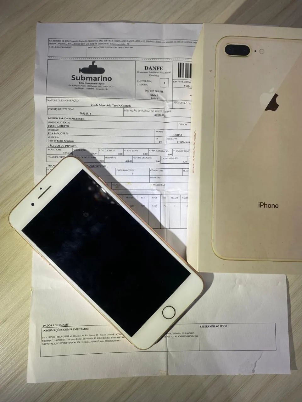 iPhone 8 plus perfeito estado - Foto 2