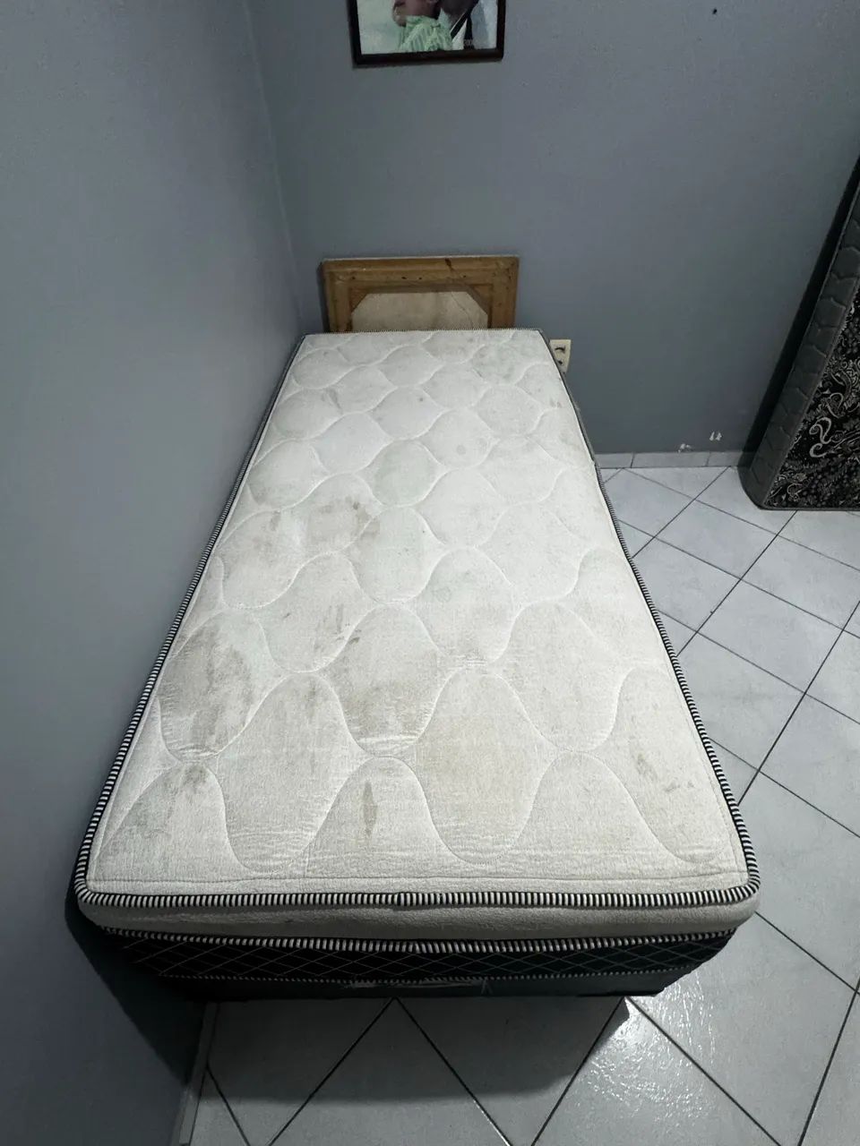 CAMA DE SOLTEIRO BASE DUPLA  - Foto 2