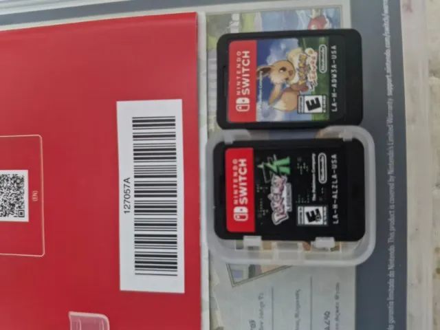 Pokemon Legends ZA e Lest Go Eevee nintendo Switch