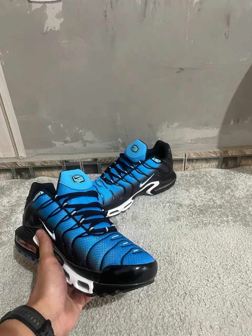 Air Max TN Blue Black Importado - Foto 3