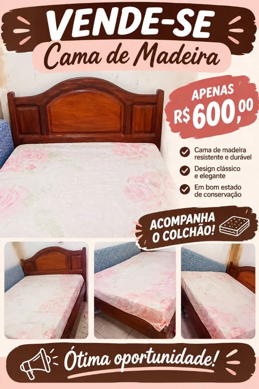Cama de Madeira