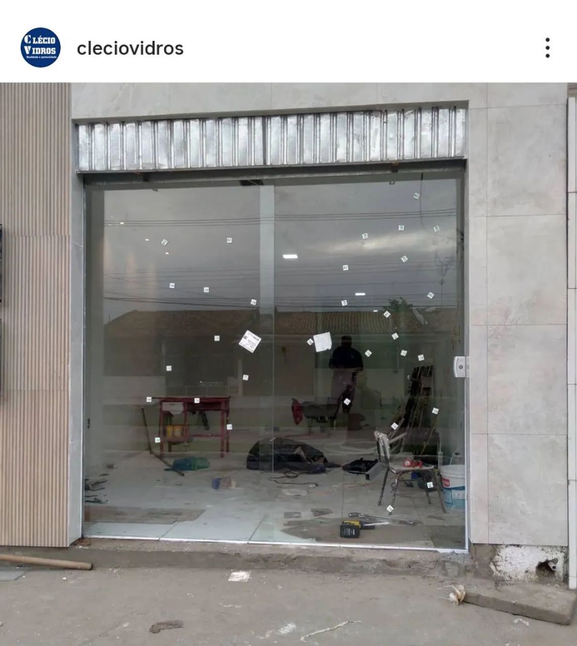 Porta de vidro completa com instalação  - Foto 2