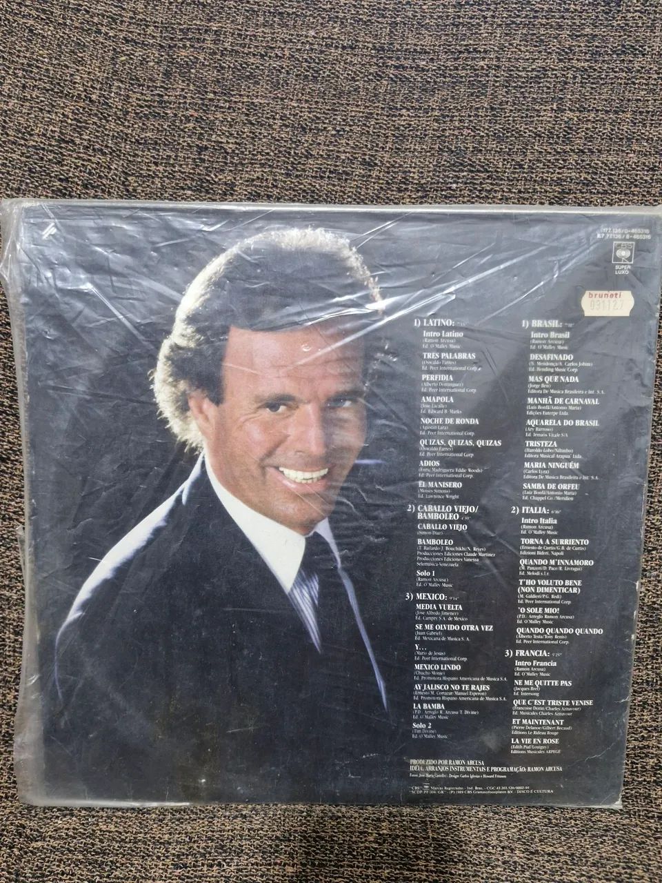 LP Julio Iglesias - Romances  - Foto 2