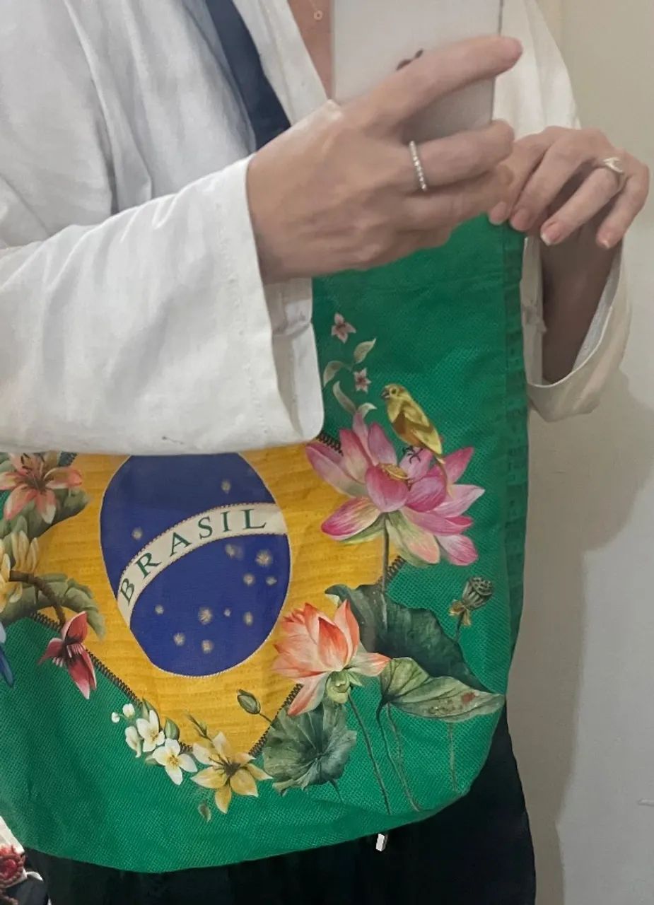 Bolsa algodão colorida Munny  - Foto 4