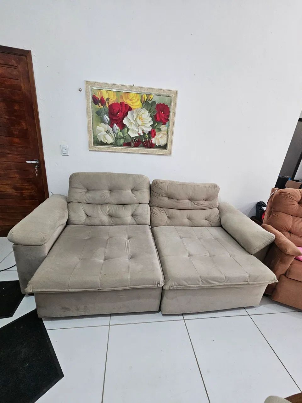 Sofa retrátil 4 lugares  - Foto 2