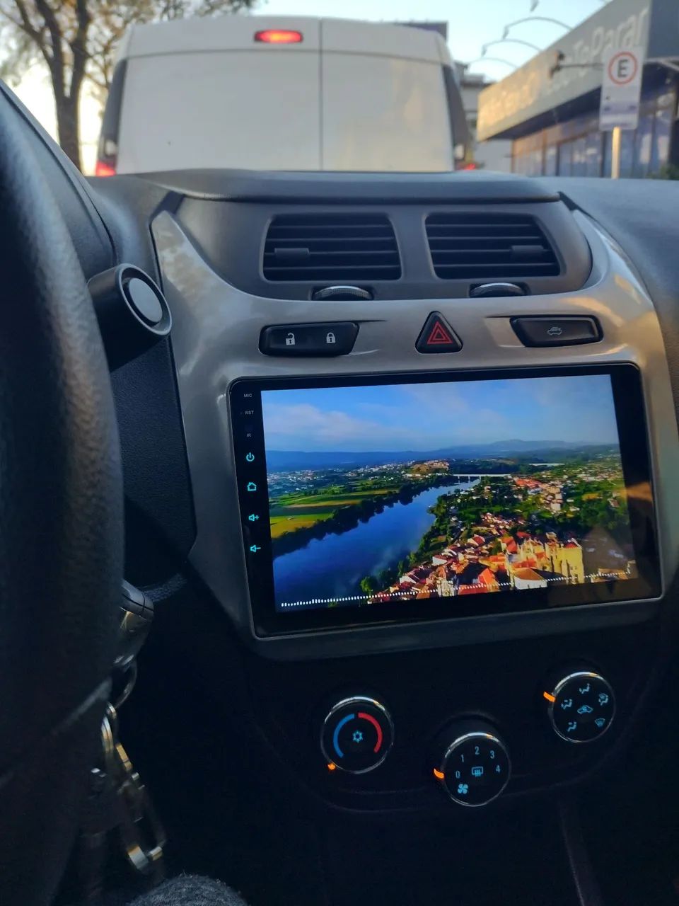 CENTRAL multimídia 9 polegadas produto novo com garantia GPS car play Android Auta quali