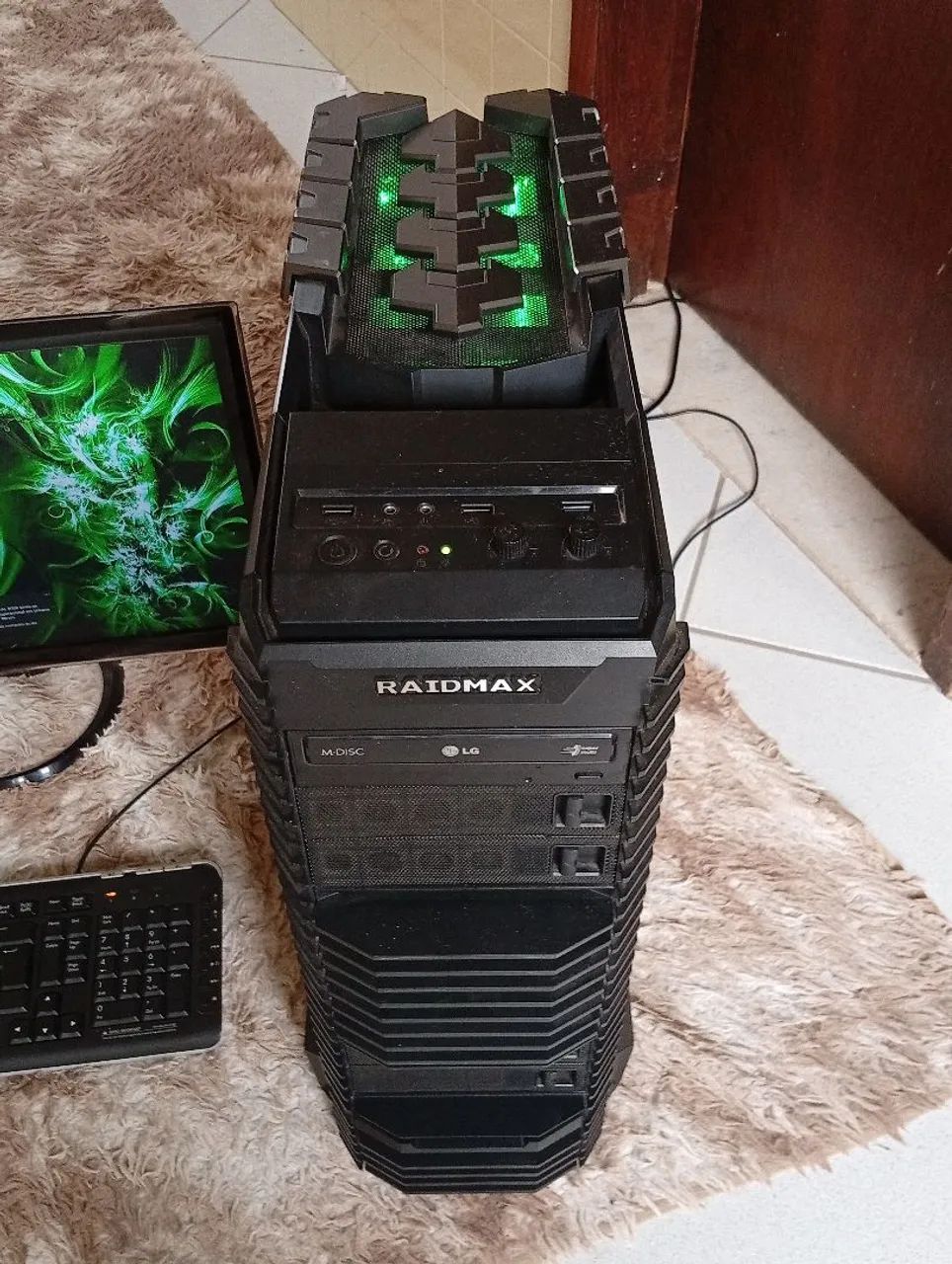 GABINETE GAMER ATX + FAN/LED - PROMOÇÃO  - Foto 2