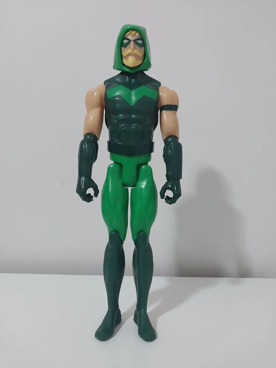 Boneco Arqueiro Verde 30cm 