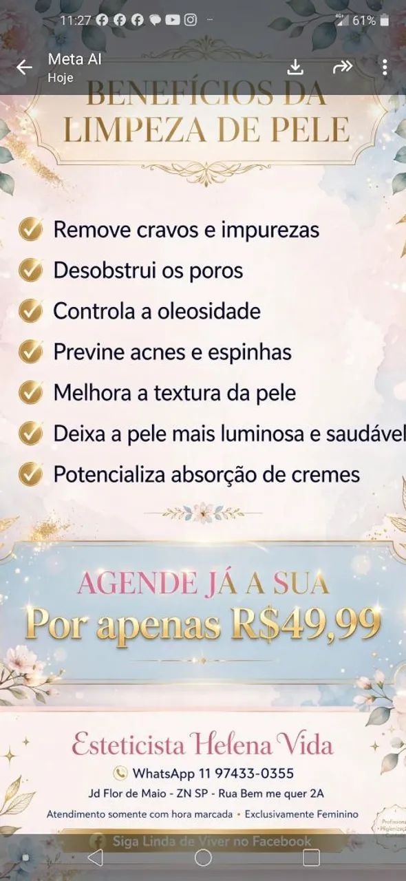Limpeza de pele