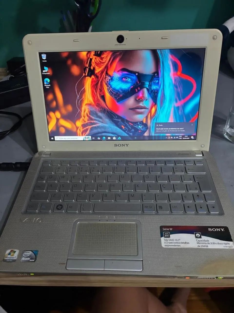 Notebook Mini Sony Vaio 2GB RAM Basico