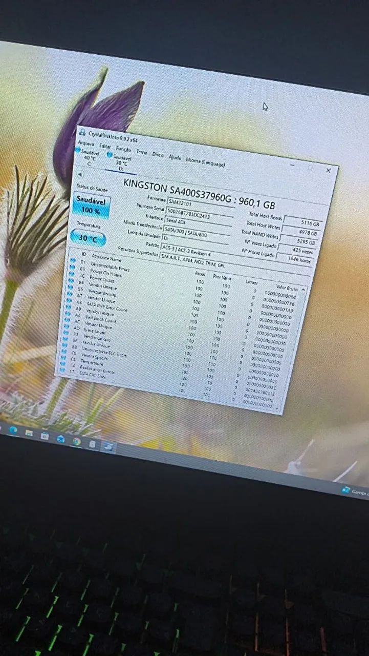 Ssd Kingston 960gb 100% - Foto 3