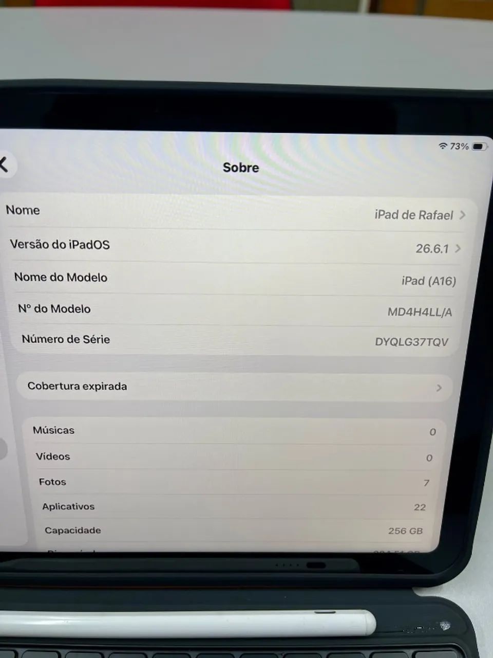 Apple iPad A16 (2025) 11" Wifi 256GB Azul - Foto 4