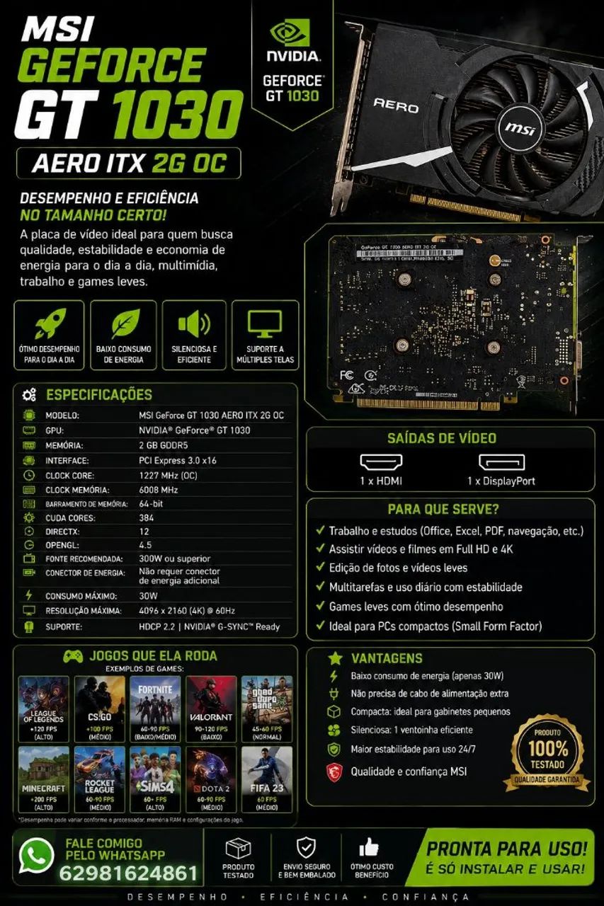 Placa de vídeo  - Foto 3