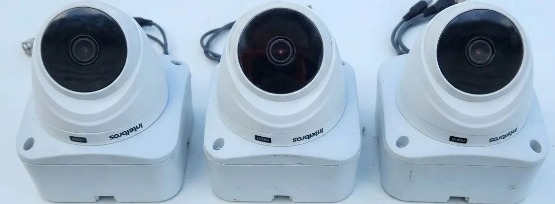 Kit 8 Câmeras Intelbras VHL 1220 D G2 Full HD 1080p Funcionando