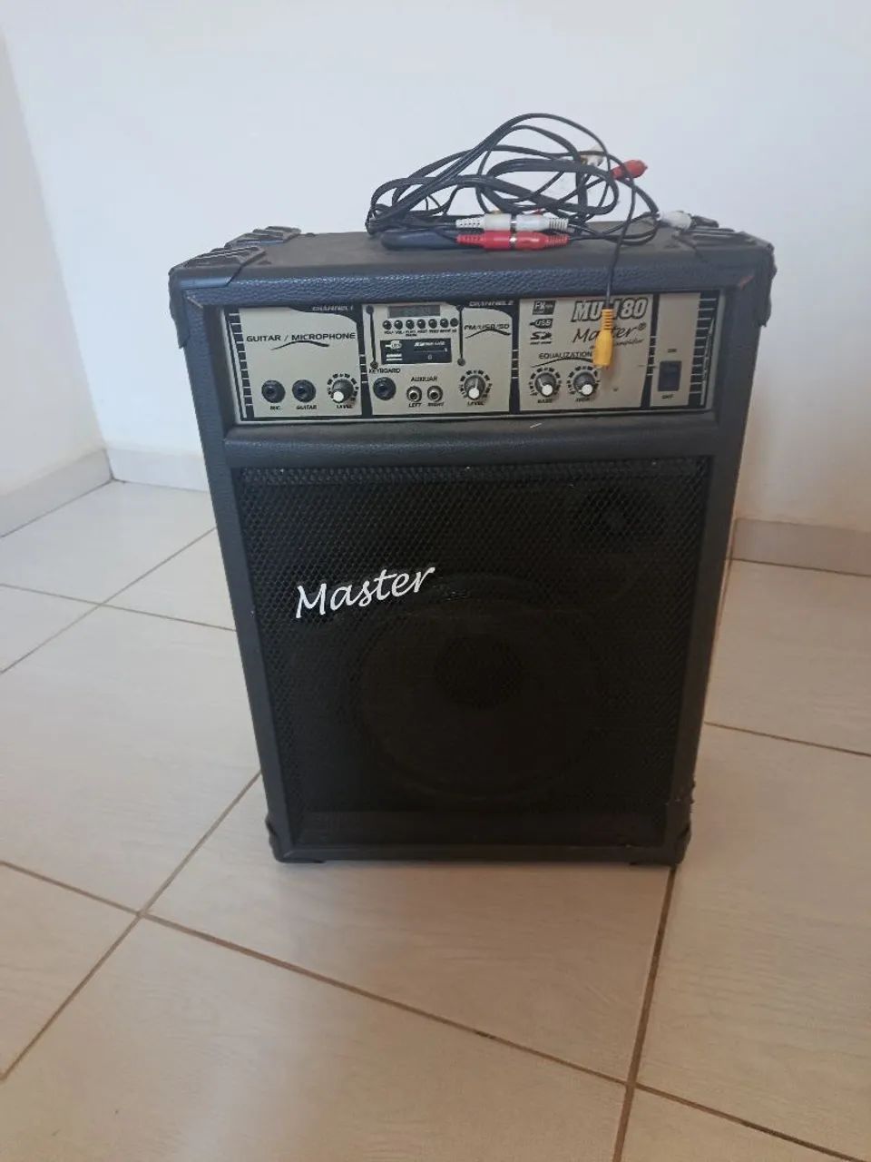 CAIXA DE SOM - MASTER MU 180 - Foto 3