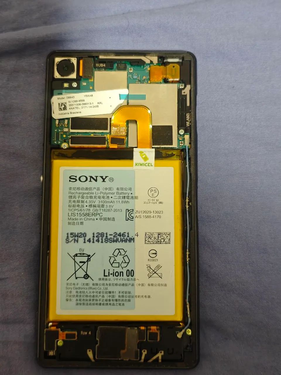 Célula Sony Xperia Z3 - Retirada de peças - bateria nova - Foto 3