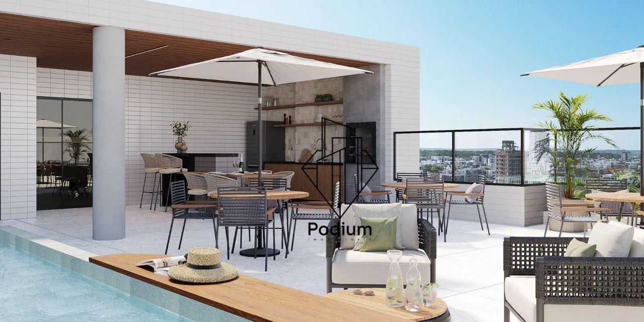 Apartamentos com varanda / sacada gourmet no bairro de Intermares - AP3015