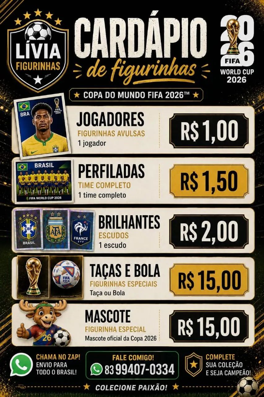 Figurinhas da copa 