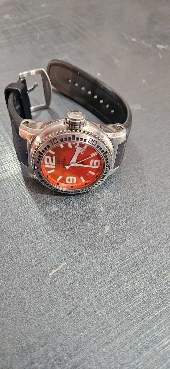 Relógio Swiss Precimax Submarino Quartzo - Foto 4