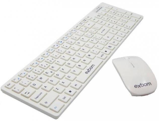 Kit Teclado E Mouse Sem Fio Exbom Modelo: S1000 - Foto 2