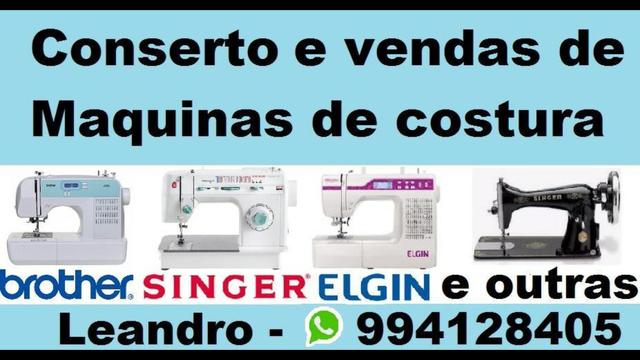 Conserto e venda de máquinas de costura