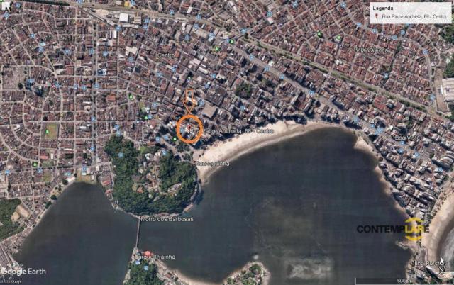 Terreno à venda, 1238 m² por r$ 5.600.000,00 - centro - são vicente/sp