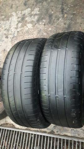 Par de pneu 195/55/15 Goodyear meia vida.barato