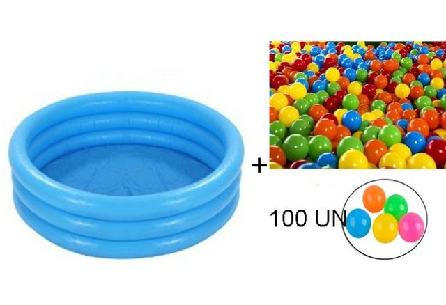 Piscina Inflável Media+ Bolinhas Coloridas Entrega no Dia via Motoboy - Foto 2
