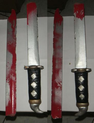 Espada Scorpion Divida para Empalamento (Mortal Kombat)