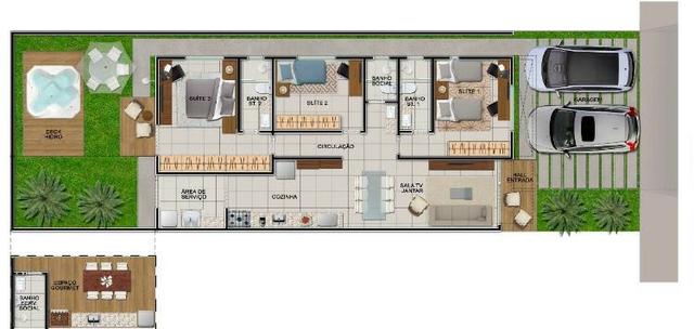 Vendo Linda casa na Villa Suíça com 03 Quartos e 2 Suítes - Foto 5