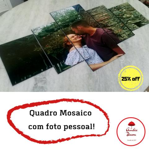 Quadro Mosaico na Black Friday - Foto 2