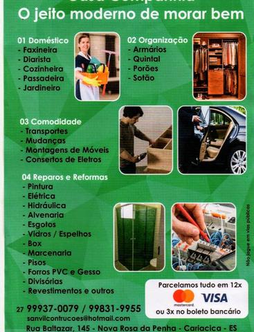 Mudanças e transporte