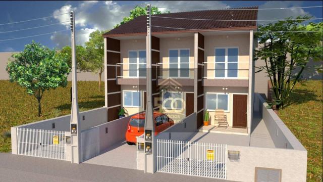 Sobrado com 2 dormitórios à venda, 64 m² por r$ 180.000,00 - potecas - são josé/sc