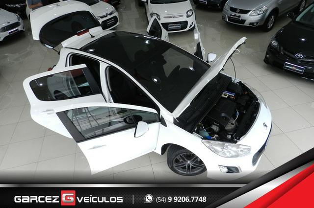 Peugeot 308 1.6 Active Flex Manual Com Teto Leds Diúrnos Couro Multimídia Top - Foto 18