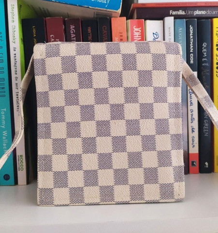 Bolsa de ombro quadriculada - Foto 4