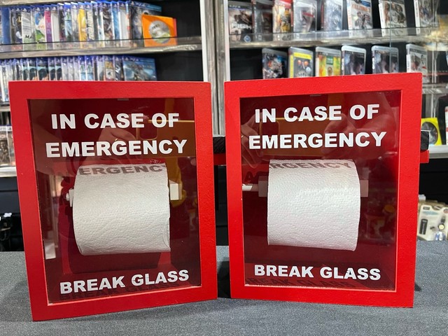 Quadro de Emergência do Papel Higiênico  