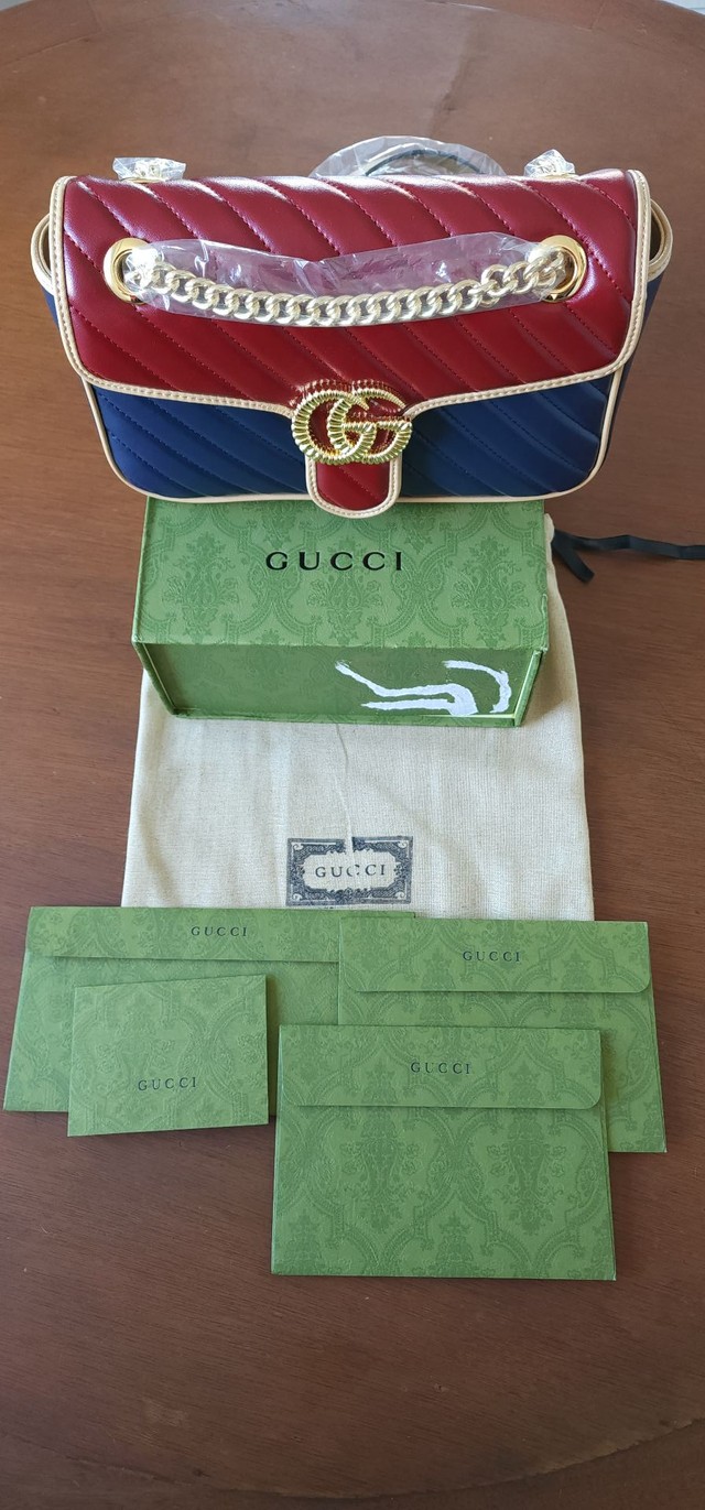 Bolsa Gucci Marmont Matelassê edição especial 