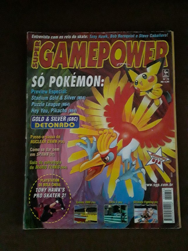 Revista Super Game Power Gold e Silver (GBC) Detonado N. 79 / Ano