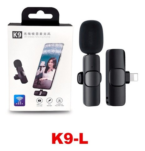 Microfone de lapela sem fio IPhone 