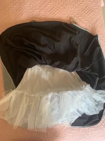 Vestido Brilhante Prata Metálico - Foto 5