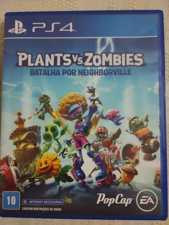 Plantas vs Zumbis - Jogo para Xbox 360 - Original - Mídia Física