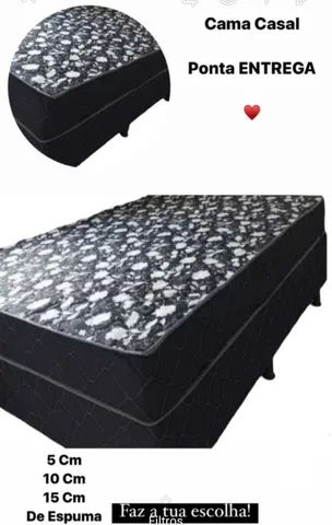 Cama box casal entrega grátis 