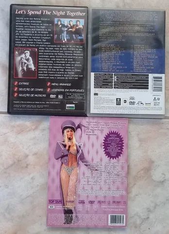 the rolling stones/simple red/cher(pacote-3 dvds) - Foto 2