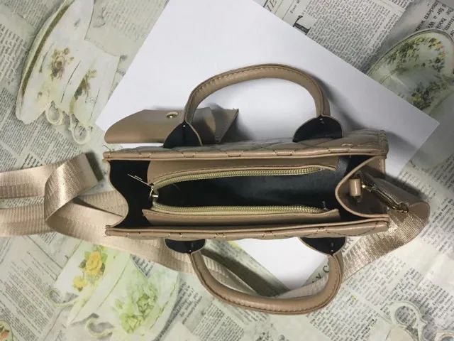 bolsa feminina Bege - Foto 3